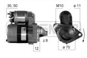 220154 Startér OEM ERA