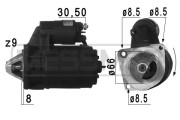 220700 Startér OEM ERA