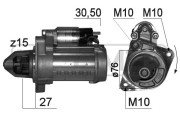 220834 Startér OEM ERA