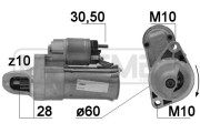 220947 Startér OEM ERA