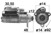 220993 Startér OEM ERA