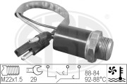 330201 Teplotní spínač, větrák chladiče OEM ERA