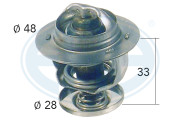 350119 Termostat, chladivo OEM ERA