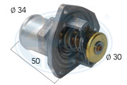 350208 Termostat, chladivo ERA