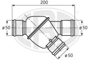 350239 Termostat, chladivo OEM ERA