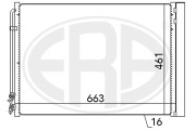 667079 Kondenzátor, klimatizace ERA