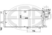 667100 Kondenzátor, klimatizace ERA