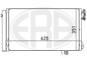 667104 Kondenzátor, klimatizace ERA