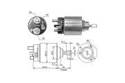 ZM1371 Elektromagnetický spínač, startér ERA