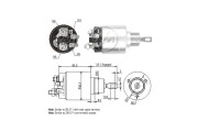 ZM580 Elektromagnetický spínač, startér ERA