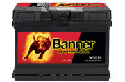 010560080101 BANNER Startovací baterie 12V / 60Ah / 480A - levá (Starting Bull) | 010560080101 (560 08) Banner
