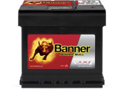013550030101 BANNER Startovací baterie 12V / 50Ah / 450A - pravá (Power Bull) | 013550030101 (P50 03) Banner
