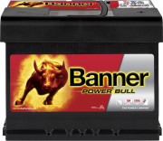013562190101 BANNER Startovací baterie 12V / 62Ah / 550A - pravá (Power Bull) | 013562190101 (P62 19) Banner