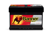 013577400101 BANNER Startovací baterie 12V / 77Ah / 700A - pravá (Power Bull PROfessional) | 013577400101 (PRO P77 40) Banner