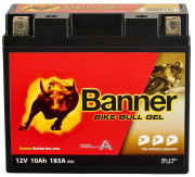 023510010101 BANNER Motobaterie YT12B-BS / 12V / 10Ah / 185A (Bike Bull GEL) | 023510010101 (GEL 510 01) Banner