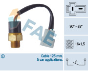 36360 Teplotní spínač, větrák chladiče FAE