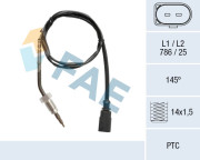 68116 Cidlo, teplota vyfukovych plynu FAE