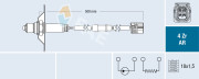 75610 Lambda sonda FAE