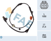 78114 Snímač, počet otáček kol FAE