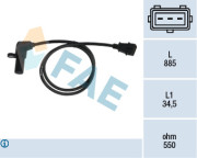 79078 Generátor impulsů, klikový hřídel FAE