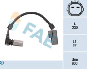 79085 Senzor otáček, automatická převodovka FAE