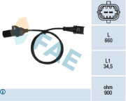 79220 Generátor impulsů, klikový hřídel FAE