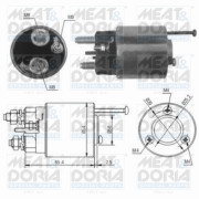 46012 Elektromagnetický spínač, startér MEAT & DORIA