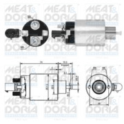 46171 Elektromagnetický spínač, startér MEAT & DORIA