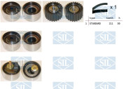 TK1195 ozubení,sada rozvodového řemene Saleri SIL