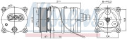 MNK164 Kompresor, klimatizace AVA QUALITY COOLING