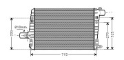 AI4136 Chladič turba AVA QUALITY COOLING