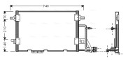 AI5137 Kondenzátor, klimatizace AVA QUALITY COOLING