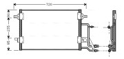 AI5140 Kondenzátor, klimatizace AVA QUALITY COOLING