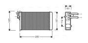 AI6141 Výměník tepla, vnitřní vytápění AVA QUALITY COOLING
