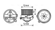 AL8137 vnitřní ventilátor AVA QUALITY COOLING