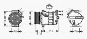 ALAK112 Kompresor, klimatizace AVA QUALITY COOLING