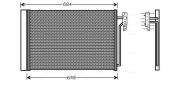 AUA5182D Kondenzátor, klimatizace AVA QUALITY COOLING