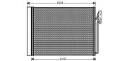 AUA5211D Kondenzátor, klimatizace AVA QUALITY COOLING