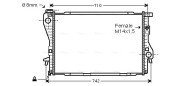 BW2170 Chladič, chlazení motoru AVA QUALITY COOLING