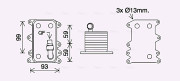 BW3560 Chladič oleje, automatická převodovka AVA QUALITY COOLING