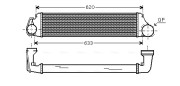 BW4282 Chladič turba AVA QUALITY COOLING