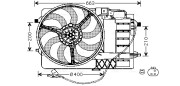 BW7506 Větrák, chlazení motoru AVA QUALITY COOLING