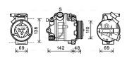 BWAK443 Kompresor, klimatizace AVA QUALITY COOLING