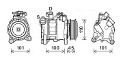 BWAK499 Kompresor, klimatizace AVA QUALITY COOLING