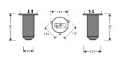 BWD221 Susarna, klimatizace AVA QUALITY COOLING