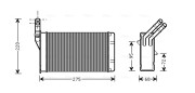 CN6055 Výměník tepla, vnitřní vytápění AVA QUALITY COOLING