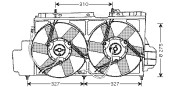 CN7520 Větrák, chlazení motoru AVA QUALITY COOLING