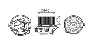 CN8288 vnitřní ventilátor AVA QUALITY COOLING