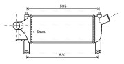 DN4339 Chladič turba AVA QUALITY COOLING