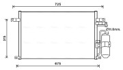 DW5137D Kondenzátor, klimatizace AVA QUALITY COOLING